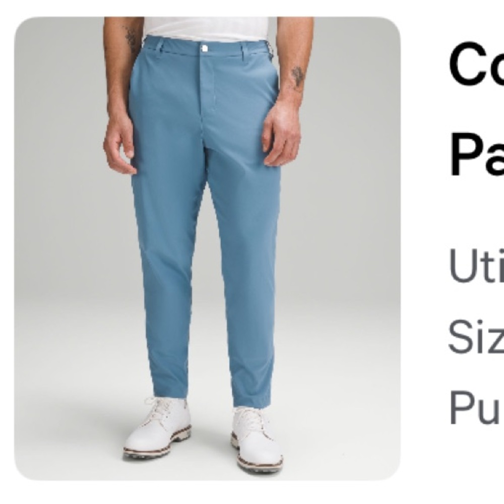 Lululemon Commission Classic Tapered Golf Pant
